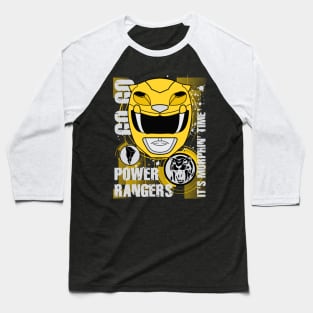 It's Morphin' Time Yellow Ranger, MMPR Baseball T-Shirt